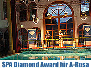 SPA Diamond Award 2008/2009  für das A-ROSA Kitzbühel (Foto: Monika Küspert)